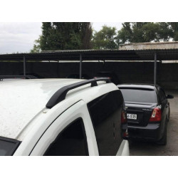 Купити Рейлінги Чорні Чавунні ніжки для Peugeot Bipper