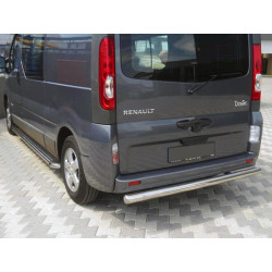 Купити Задній захист AK002 (нерж) для Renault Trafic 2001-2015 рр