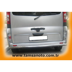 Купити Задній захист AK002 (нерж) для Renault Trafic 2001-2015 рр