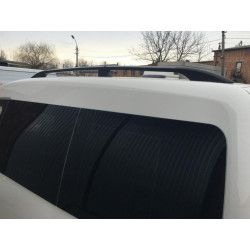 Купити Рейлінги чорні Станд. база, Металеві ніжки для Volkswagen Caddy 2015-2020 рр