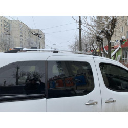 Купити Рейлінги ХРОМ Чавунні ніжки для Peugeot Partner Tepee 2008-2018 рр
