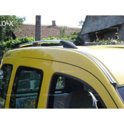 Купити Рейлінги Хром Стандартна база, Пластикові ніжки для Renault Kangoo 1998-2008 рр