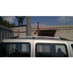 Купити Рейлінги Хром Металеві ніжки для Fiat Doblo I 2001-2005 рр