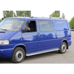 Купити Рейлінги Хром Коротка база, Металеві ніжки для Volkswagen T4 Caravelle/Multivan