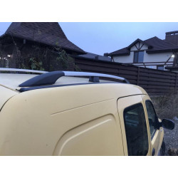 Купити Рейлінги Хром Стандартна база, Чавунні ніжки для Renault Kangoo 1998-2008 рр