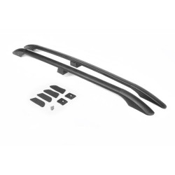 Купити Рейлінги Чорні Стандартна база, Пластикові ніжки для Renault Kangoo 1998-2008 рр