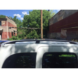 Купити Рейлінги чорні Стандартна база, Металеві ніжки для Mercedes Citan 2013-2021 рр