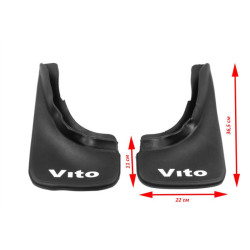 Купити Бризковики Premium (Туреччина, мякі) 4 брызговика для Mercedes Vito W638 1996-2003 рр