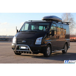 Купити Кенгурятник WT003 (2006-2014, нерж.) для Ford Transit рр