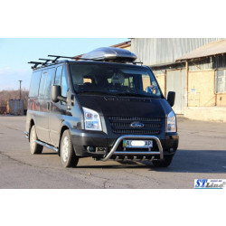 Купити Кенгурятник WT003 (2006-2014, нерж.) для Ford Transit рр