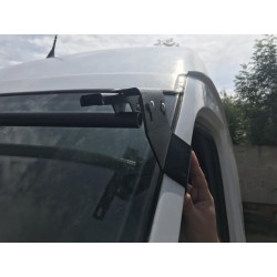 Купити Козирьок на лобове скло (чорний глянець, 5мм) для Volkswagen LT 1995-2006 рр