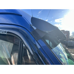 Купити Козирьок на лобове скло (чорний глянець, 5мм) для Volkswagen LT 1995-2006 рр