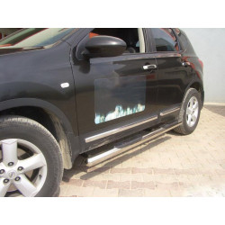 Купити Бічні труби (2 шт., нерж.) для Nissan Qashqai 2010-2014рр