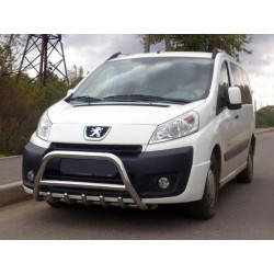 Купити Кенгурятник WT003/4 (нерж.) без напису, 60 мм для Fiat Scudo 2007-2015 рр