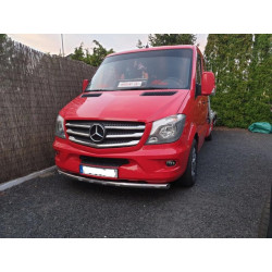 Купити Передня нижня дуга ST008 (нерж.) 2006-2013, 70мм для Mercedes Sprinter W906 рр