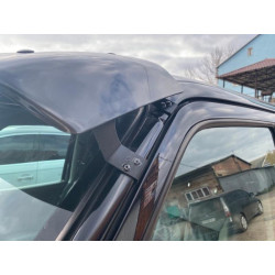 Купити Козирьок на лобове скло (чорний глянець, 5мм) для Volkswagen T4 Caravelle/Multivan