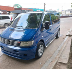 Купити Нижня накладка на бампер Brabos Style (під фарбування) для Mercedes Vito W638 1996-2003 рр