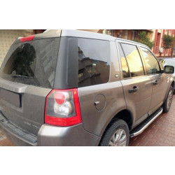 Купить Боковые пороги Fullmond (2 шт, алюм.) для Land Rover Freelander II