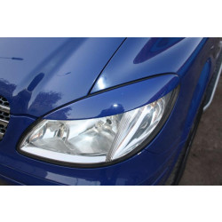 Купить Реснички прямые (черный глянец) для Mercedes Viano 2004-2014 гг