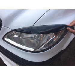 Купить Реснички прямые (черный глянец) для Mercedes Viano 2004-2014 гг