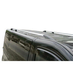 Купити Рейлінги Хром ( пласт. ніжки) Довга, Пластикові ніжки для Opel Vivaro 2001-2015 рр