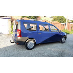 Купити Рейлінги Хром Пластикові ніжки для Renault Logan MCV 2005-2013 рр