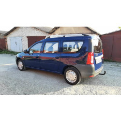 Купити Рейлінги Хром Чавунні ніжки для Renault Logan MCV 2005-2013 рр