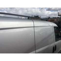 Купити рейлінги чорні Стандартна, Пластикові ніжки для Fiat Doblo II 2010-2022 рр