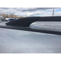 Купити рейлінги чорні Стандартна, Пластикові ніжки для Fiat Doblo II 2010-2022 рр