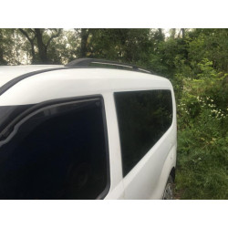 Купити рейлінги чорні Стандартна, Пластикові ніжки для Fiat Doblo II 2010-2022 рр