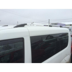 Купити Рейлінги Хром Стандартна, пластикові ніжки для Fiat Doblo II 2010-2022 рр