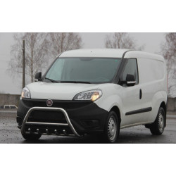 Купити Кенгурятник WT003 (нерж.) 60 мм для Fiat Doblo II 2010-2022 рр