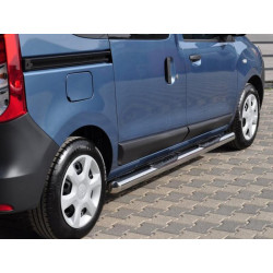 Купити Бічні труби (2 шт., Нерж.) для Renault Dokker 2013-2022 рр
