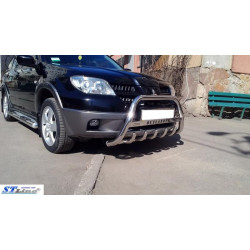 Купити Кенгурятник WT004 (нерж.) для Mitsubishi Outlander 2001-2006 рр