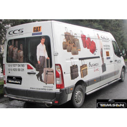 Купити Задня дуга (нерж.) для Renault Master 2011-2023 рр