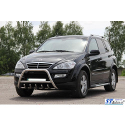 Купити Кенгурятник WT003 (нерж) для SsangYong Kyron 2005-2014 рр