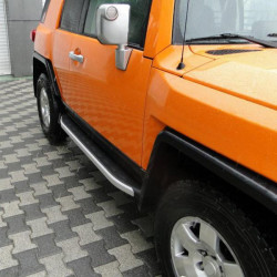 Купить Боковые пороги Fullmond (2 шт, алюм) для Toyota FJ Cruiser