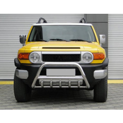 Купити Кенгурятник WT003 (нерж) для Toyota FJ Cruiser