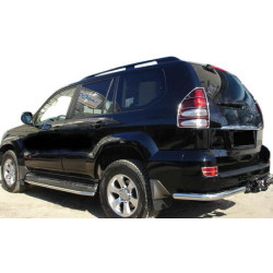 Купити Задні куточки AK003 (2 шт., нерж) для Toyota Land Cruiser Prado 120