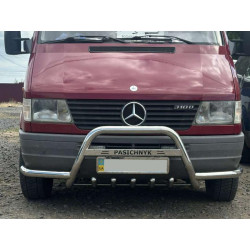Купити Кенгурятник з вусами (нерж.) для Mercedes Sprinter W901/902/903/904/905 1995-2006 рр