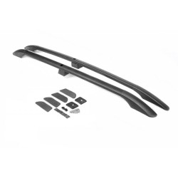 Купити Рейлінги Чорні (турецький дизайн) Пластикові ніжки для Volkswagen Touareg 2002-2010 рр