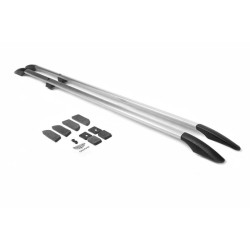 Купити Універсальні рейлінги хром (2 шт, алюміній) 221см