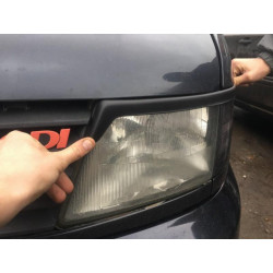 Купить Реснички (черные) Черный глянец для Mercedes Vito W638 1996-2003 гг