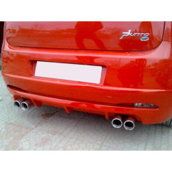 Купить Задний бампер (накладка, под покраску) для Fiat Punto Grande/EVO 2006-2018 гг