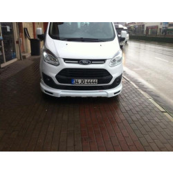 Купити Накладка на передній бампер (2013-2017, під фарбування) для Ford Custom рр