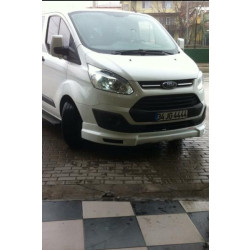 Купити Накладка на передній бампер (2013-2017, під фарбування) для Ford Custom рр