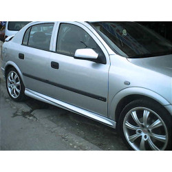 Купити Бічні пороги HB (під фарбування) для Opel Astra G classic 1998-2012 рр