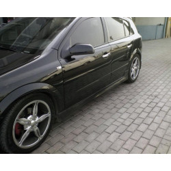 Купити Бічні спідниці HB (під фарбування) для Opel Astra H 2004-2013 рр