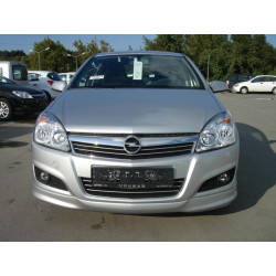 Купити Передня нижня накладка Sedan (під фарбування) для Opel Astra H 2004-2013 рр