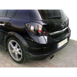 Купити Задня нижня накладка HB (під фарбування) для Opel Astra H 2004-2013 рр